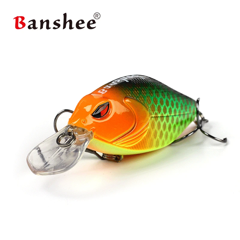 Banshee-señuelo de pesca duro, 7cm, 15/17, 5g, 2019, sonajero/deslizamiento, Crankbait, pesca de Lucio japonés, Wobblers, cebo Artificial flotante - imagen 3
