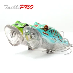 Señuelos de pesca Popper artificiales, nuevo modelo, Rana Flog Poper, 18,3G, 90mm, cebo, colores surtidos