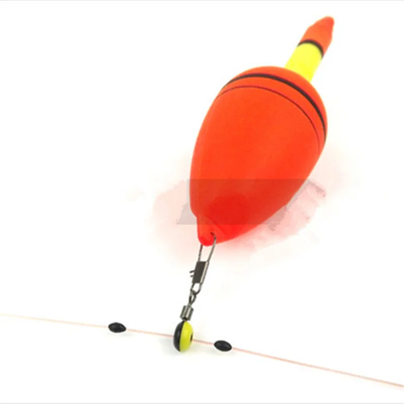 Suministros giratorios para flotador de pesca, herramienta de aparejos, Clip de caña/anillo en forma de o, accesorios de pesca en roca oceánica, 10 unids/lote, PJ-246 - imagen 5