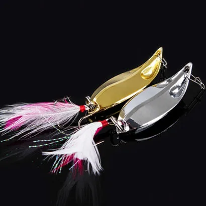 Señuelo de cuchara ruidosa para pesca, cebo compuesto, pulido preciso, señuelos Jigbait, sonajero, serpiente, lote de 2 piezas - imagen 3