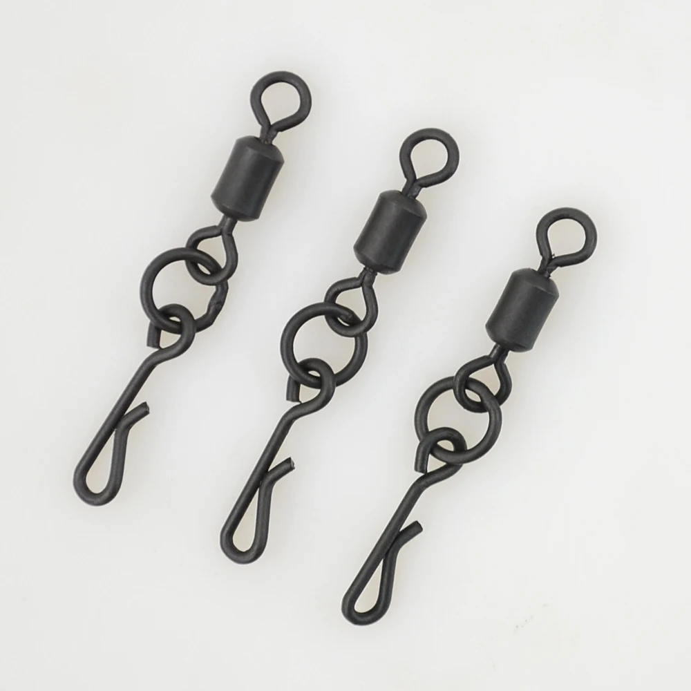 Anzuelos giratorios de pesca de carpa, accesorios de cambio rápido, AG140, 20 unidades - imagen 4