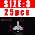25pcs Size 3