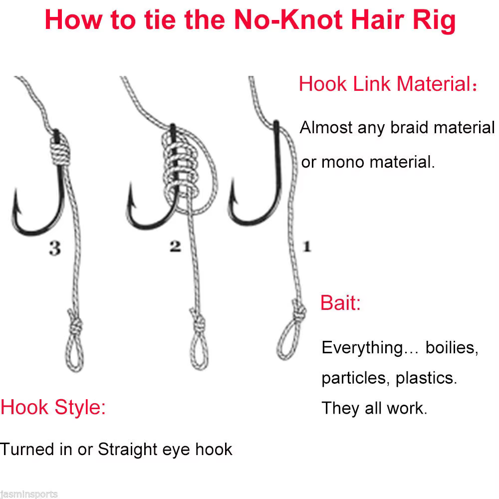 18 piezas = 3 paquetes/lote, aparejos de pesca de carpa, línea trenzada de camuflaje, anzuelos de pesca de Gape ancho, líder de carpa, aparejos de pelo, tamaño 2 4 6 - imagen 4