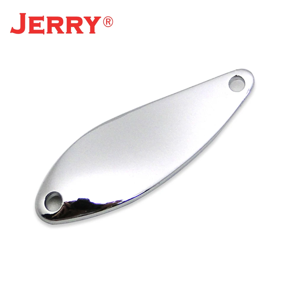 Jerry-Micro cucharas de pesca de latón, cebo Artificial de Metal para agua dulce, 1,8g, 2,4g - imagen 3
