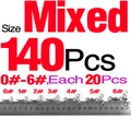Mixed 140Pcs each 20