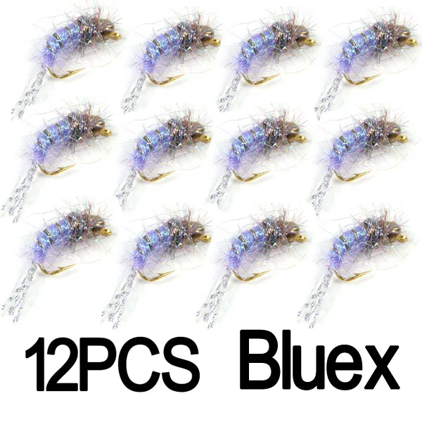12pcs Bluex