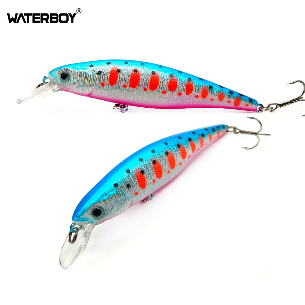 Señuelo de pesca WATERBOY, 9,5 m, 13,8g, pececillos, cebo Artificial duro de plástico, fabricación OEM ODM - imagen 4