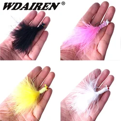 5 uds señuelos anzuelos de pesca con mosca mariposa insectos estilo moscas de salmón trucha señuelo de pesca con mosca seca única aparejos de pesca WD-053