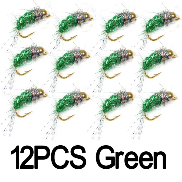 12pcs Green