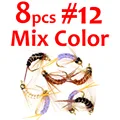 8pc size12 mix color