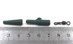 MNFT Swivel Q-Shape + Lead Clips – Kit Carp Fishing cambio rápido