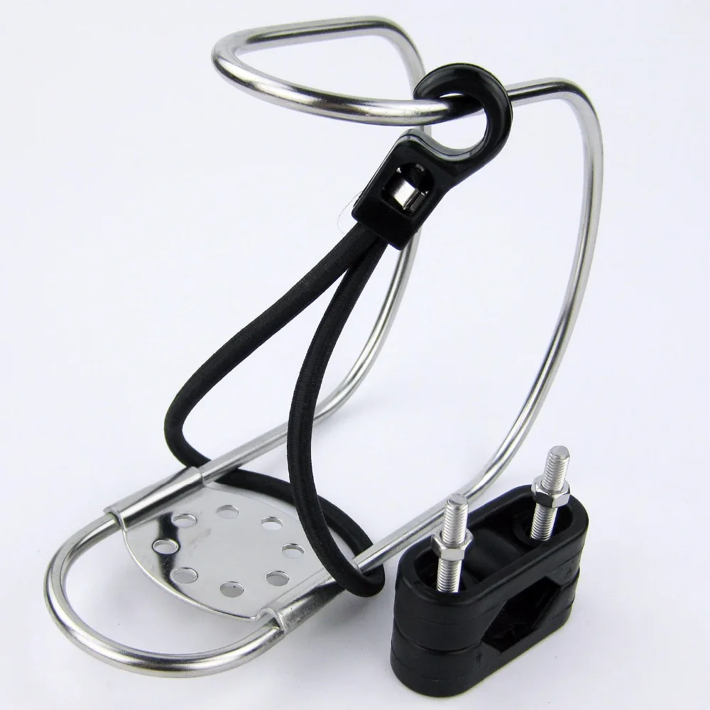 Soporte de anillo de boya salvavidas de herradura de acero inoxidable marino - imagen 3