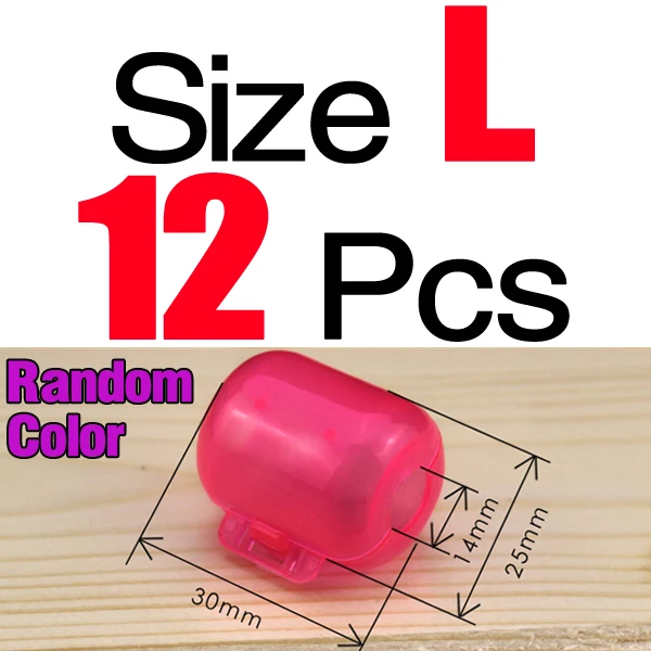 12Pcs L Random Color