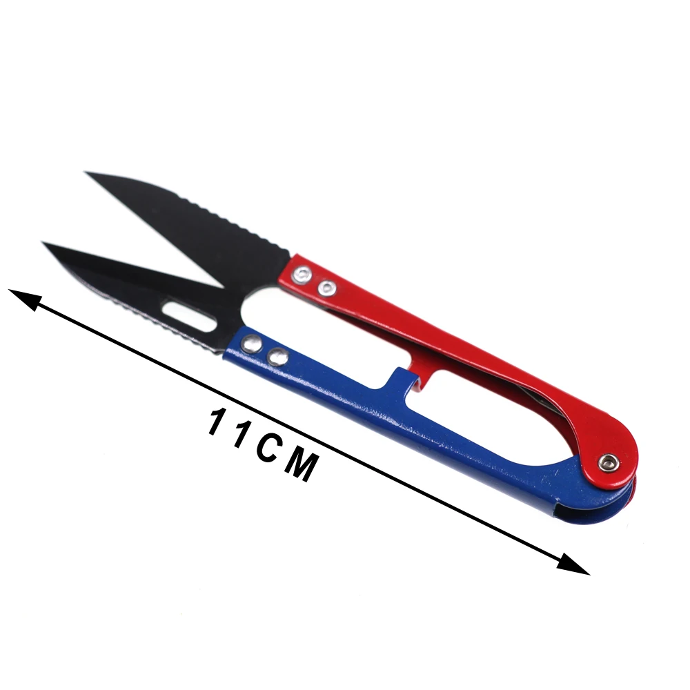 Bimoo-Tijeras afiladas de atado de moscas, hilo de primavera, hilo, cortador de línea de pesca - imagen 4