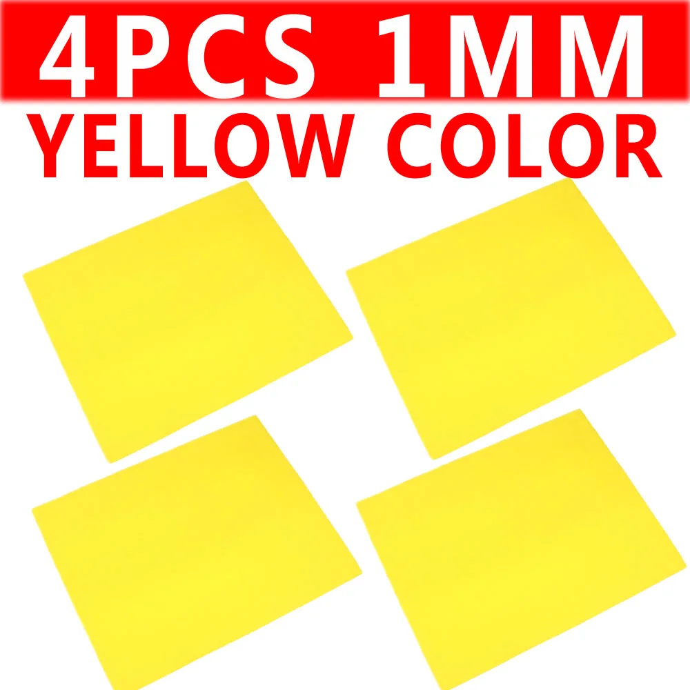 4PCS 1mm Yellow