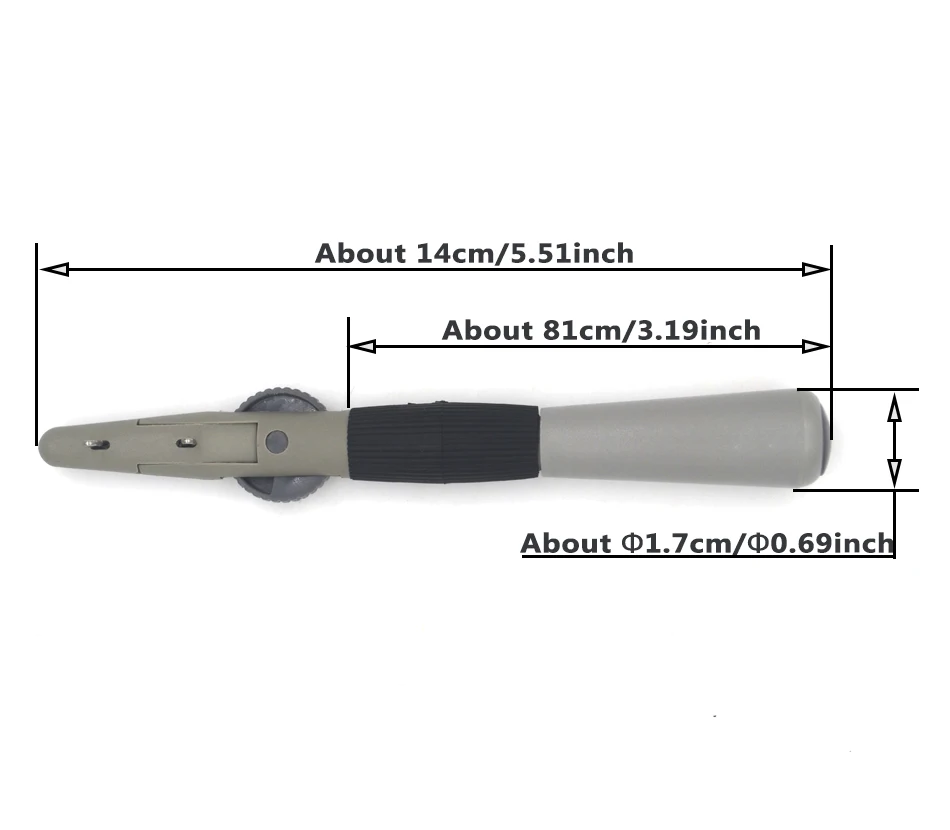 MNFT-Herramienta de atado de nudos rápido, dispositivo de atado de anzuelos de pesca, hilo anudador, accesorio de aparejos de pesca, 1 ud. - imagen 3