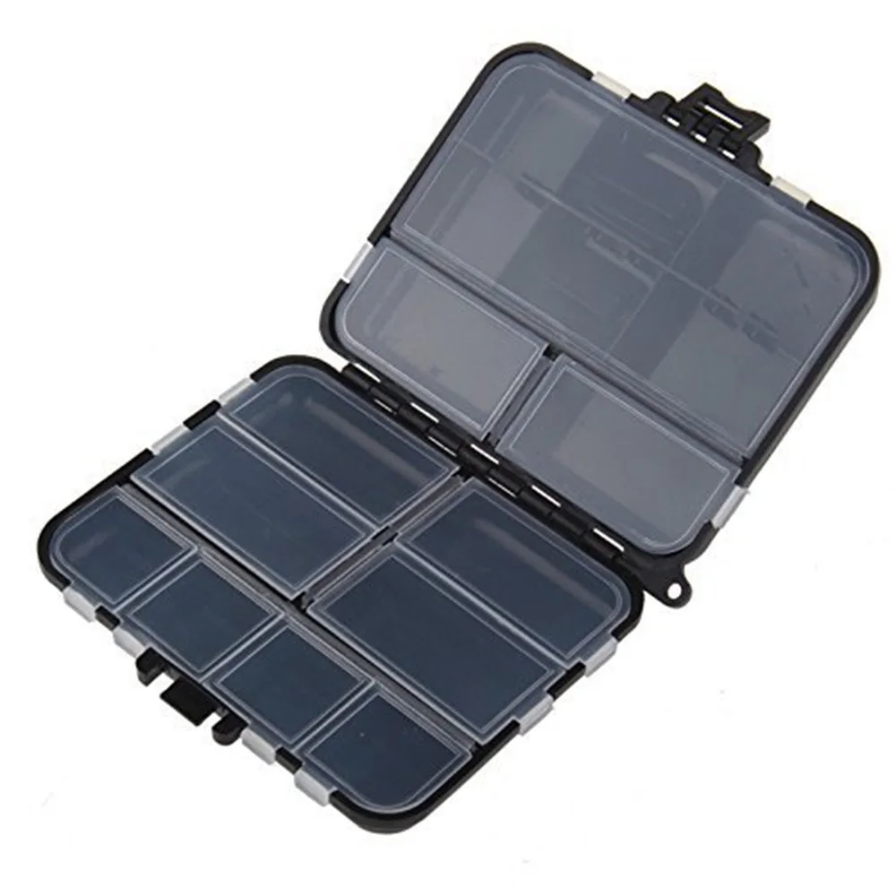 Caja de aparejos de pesca, almacenamiento de equipo de pesca impermeable, caja de accesorios de pesca de carpa, tamaño 11,5x9x3,5 cm - imagen 4