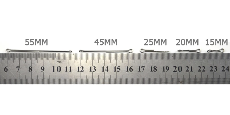MNFT 12 Uds atado de moscas contra intrusos vástagos de moscas articuladas 55mm 45mm 25mm 20mm 15mm tornillo artístico de acero inoxidable - imagen 3