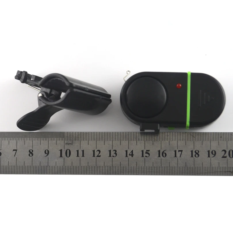 MNFT 4X electrónico pez mordedura huelga sonido alarma campana caña de pescar con luz LED nueva llegada - imagen 5