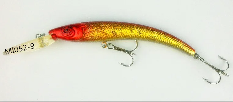 Señuelo de pesca Minnow tablero de lengua larga señuelos de plástico duro Artificial cebos 16g buceo profundo fundición larga 1 pieza venta - imagen 4