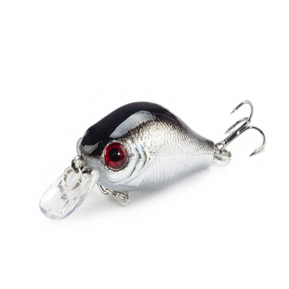 Señuelo de Pesca flotante Wobbler Crankbaits, anzuelos de Pesca Isca Artificial Minnow jigging, cebo duro Swimbait, 7,8g, 5,5 cm, 1 ud. - imagen 4
