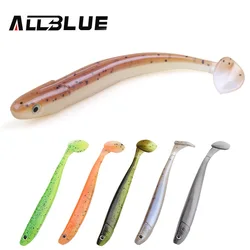 ALLBLUE Vivid Worm Swim Shad - Señuelo de vinilo para lubina