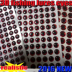 Nuevo señuelo de pesca 3D ojos mosca – tamaños 4MM a 16MM
