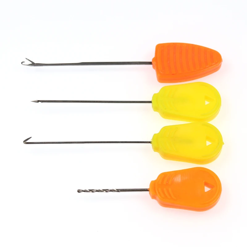 Wifreo-agujas de empalme para pesca de carpa, tijeras, Boilies, herramientas pop-up, 4 Uds. - imagen 4