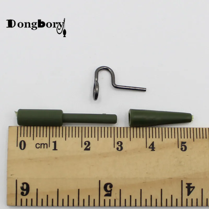 Kit de Clips de seguridad de alta resistencia, pinzas de cambio rápido, conector giratorio a presión, cables de carpa, buscador de peso, equipo de pesca de carpa, aparejos, 20x - imagen 2