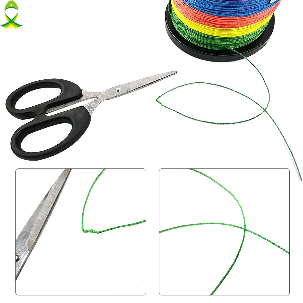 JSHANMEI-sedal de pesca trenzado, 1000M, #10, 110LB, superfuerte, multifilamento japonés de colores, PE - imagen 3