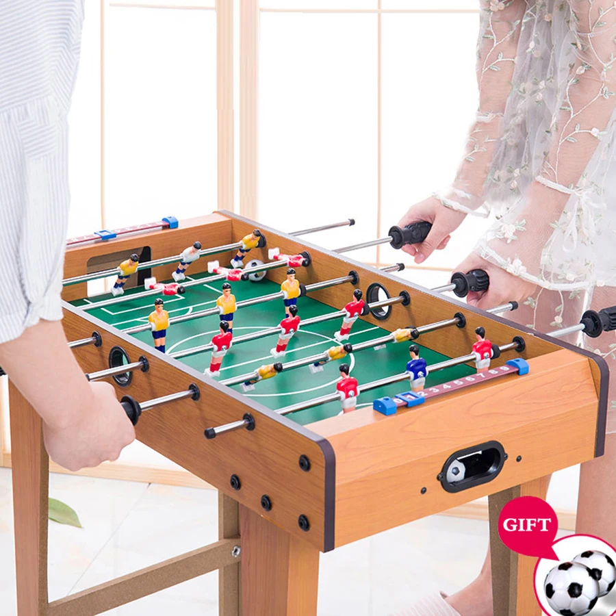 Juego de mesa de fútbol estándar para niños y adultos, juego de fútbol de escritorio, juego de partidos, juguete de fiesta, 69cm, 12 polos, T4 - imagen 5