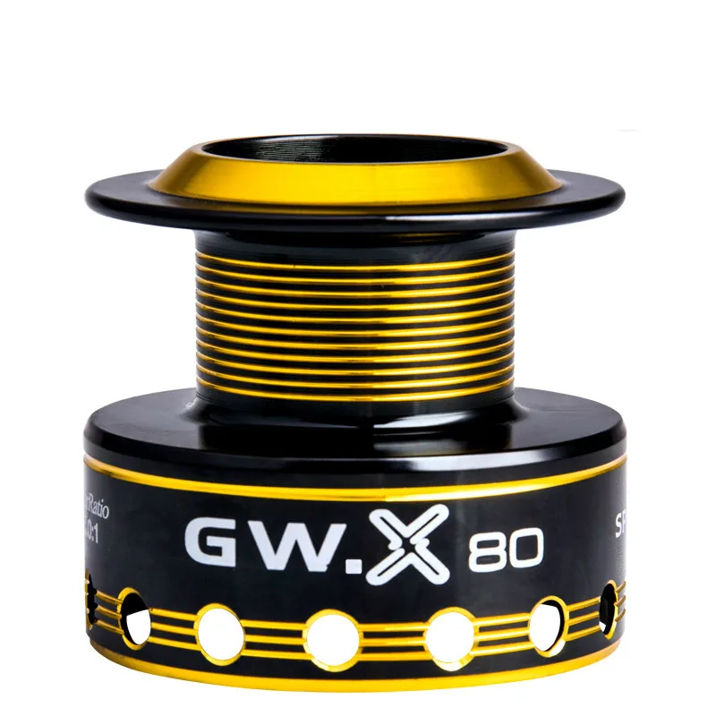 Carrete de Pesca giratorio con mango de madera, 11 rodamientos de bolas, carrete de Metal, bobina de Pesca ligera, señuelo de arrastre de mar - imagen 2