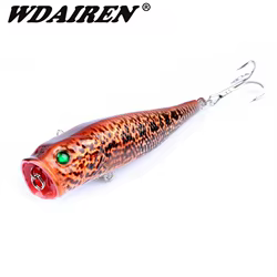 Señuelo de pesca popper Wobbler de 9cm/14g, varilla flotante, Crankbait, pececillos, cebo Artificial, carpa, Lucio, aparejos de pesca, 1 ud.
