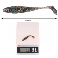 Swimbait de vinilo para lubina – Señuelo de silicona 8cm