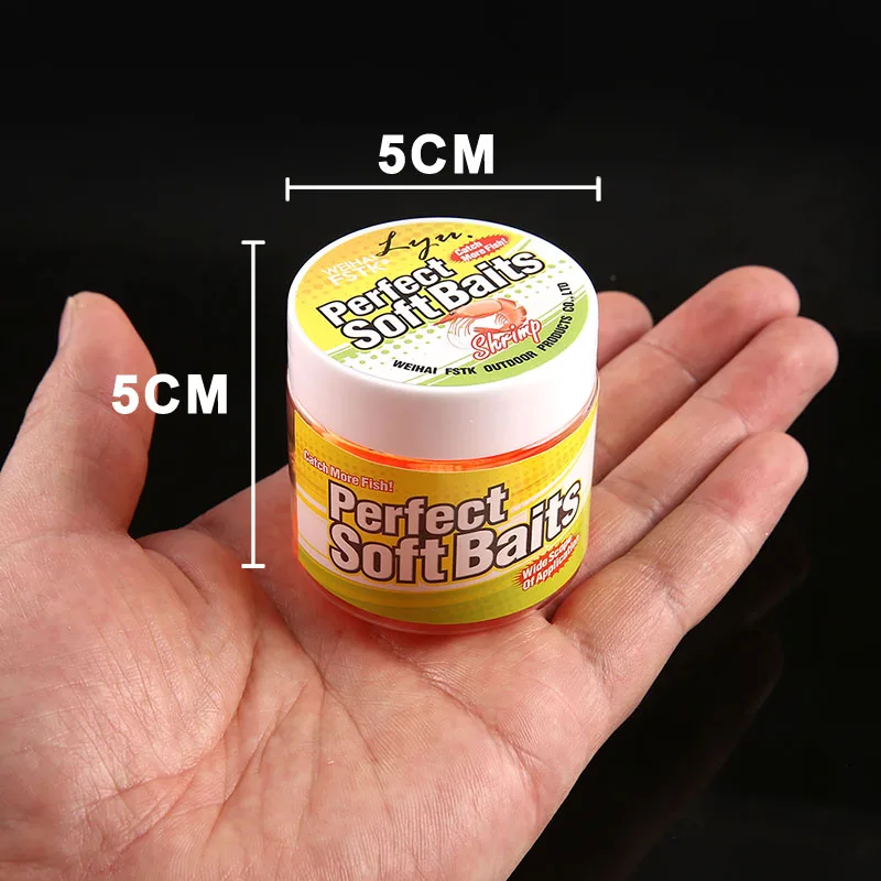 20 piezas 1,1g 8cm olor a pescado gusano suave camarones pescado océano Rock señuelo lubina Jerkbait olor a camarones Wobblers carpa Pesca Peche señuelo suave - imagen 4