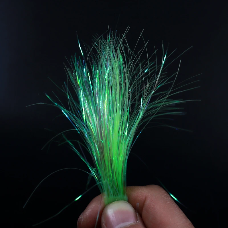 Tubo de Flasheo de ala de hielo, materiales de atado de moscas, Streamer, Pike, salmón, Mosca, rosa, amarillo, naranja, azul, verde, 1/50 ", 0,5mm, 2 paquetes - imagen 5