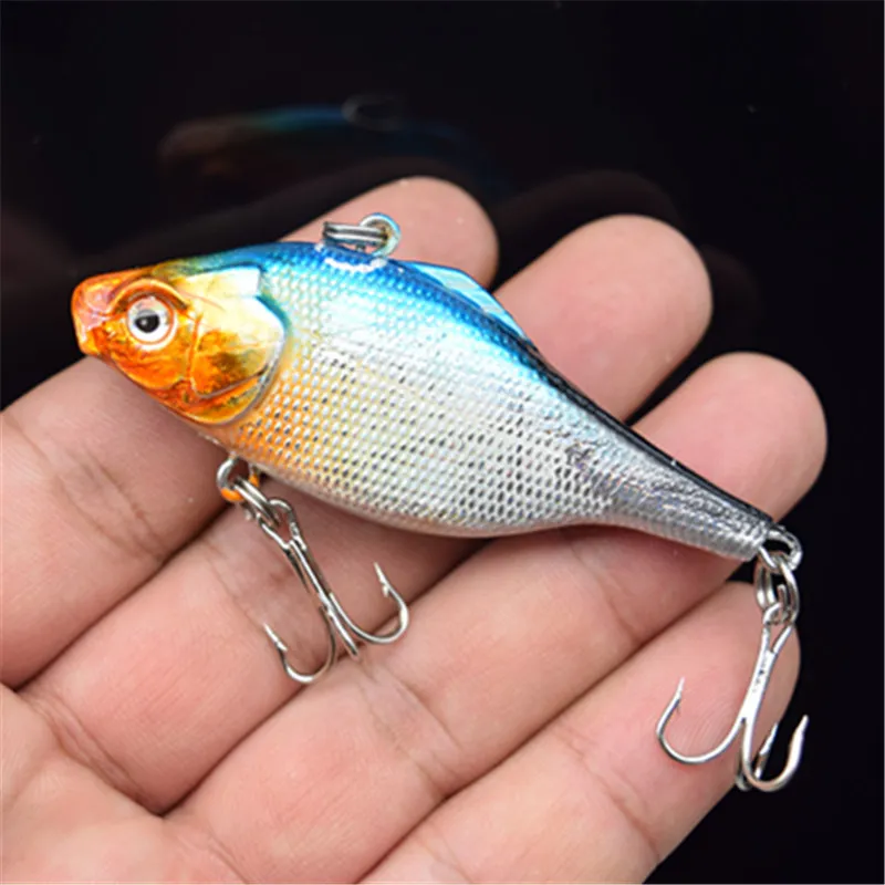 Señuelo de pesca de invierno, cebo vibratorio Vib con plomo dentro del mar de hielo, aparejos de pesca de buceo, Wobblers, WD-236, 1 ud., 6,5 cm, 10g - imagen 4