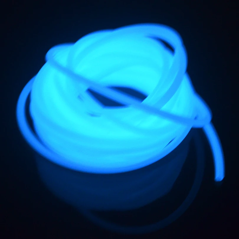 MNFT-tubo de silicona UV azul de 5 metros, tubo suave para moscas de 3,5mm de diámetro, Material de tubos para atar moscas, pesca con mosca - imagen 3