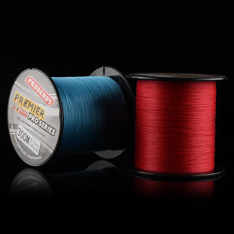 Línea de pesca trenzada de PE multifilamento japonés súper fuerte de 300m, 4 soportes de 6 libras a 100 libras para herramienta de cuerda de alambre de pesca de carpa japonesa B4 - imagen 5