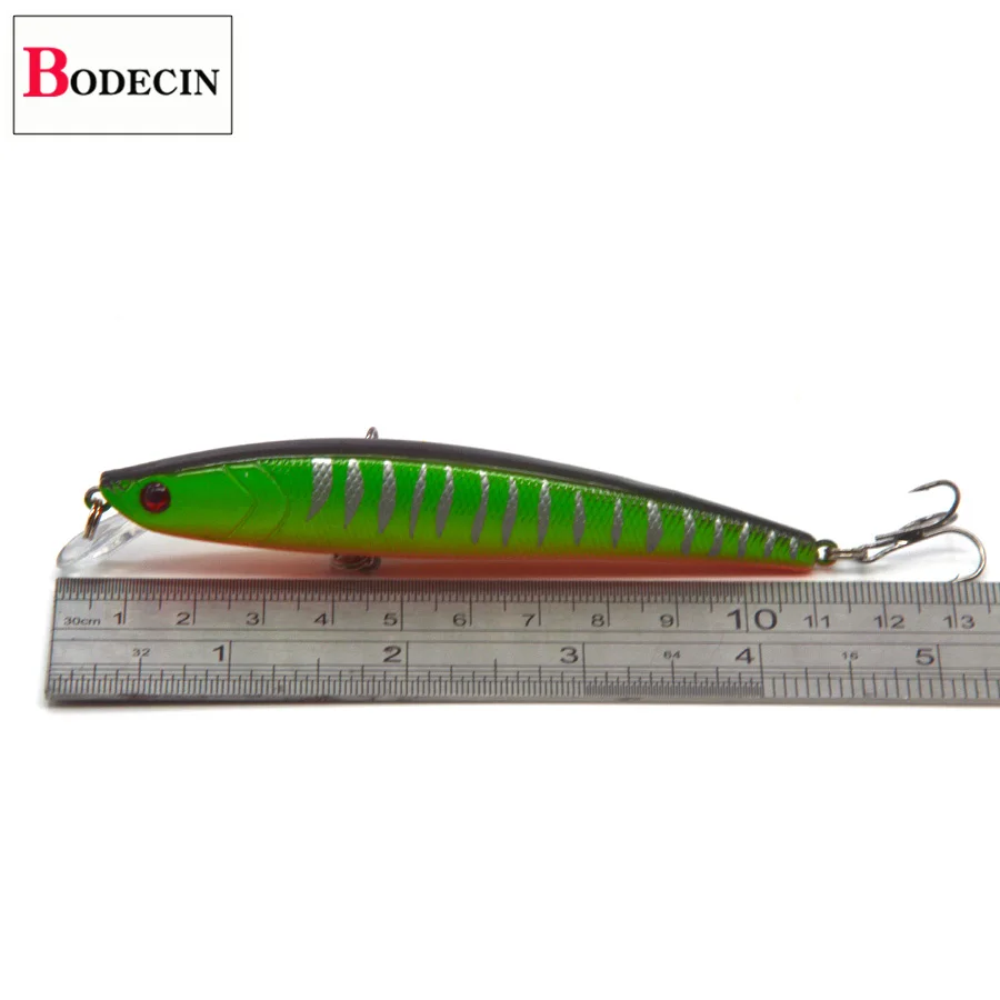 1PCS Aritificial Fishing Lure Bass Jerkbait Minnow Top Water Swimbait Laser Fake Baits Hard Plastic Pike Sea Fishing Lures Tackle (11)