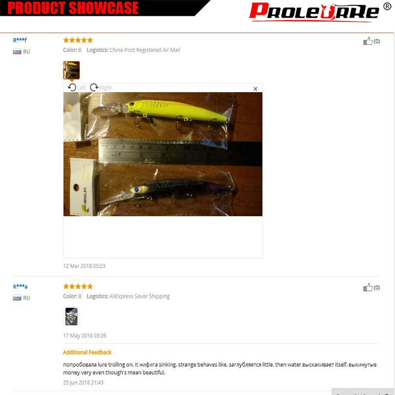 Proleurre-señuelo de Pesca de pececillos, cebo duro artificial, Crankbait, carpas, Wobblers, 14,5 cm, 12,5g - imagen 3