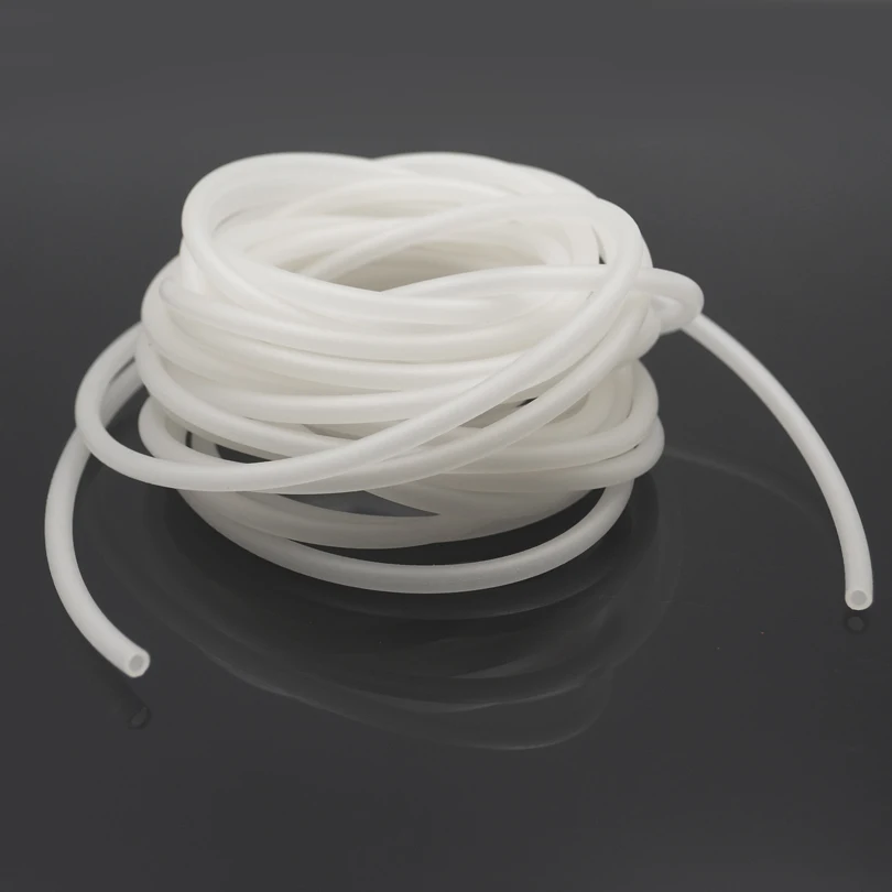 MNFT 5 metros/bolsa tubo luminoso brillante azul sedal de pesca de mar tubo suave blanco para aparejos de pesca accesorios de fabricación 2,5mm - imagen 5