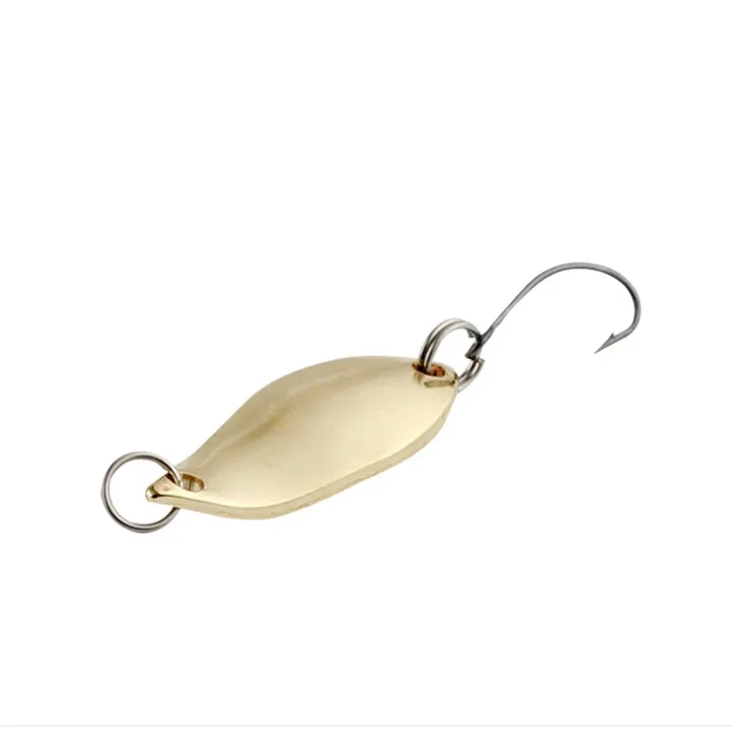 1 Uds. Señuelos de Pesca de lentejuelas metálicas Wobbler cuchara cebo duro 2,5g 3,5g 5g gancho único Artificial para carpa Pesca Isca - imagen 5
