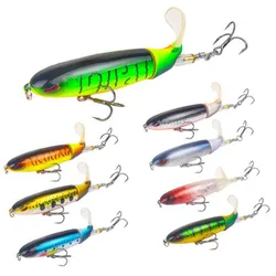 Whopper Plopper 100mm – Popper de superficie con cola giratoria