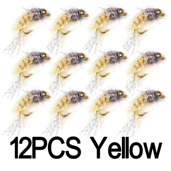 12pcs Yellow