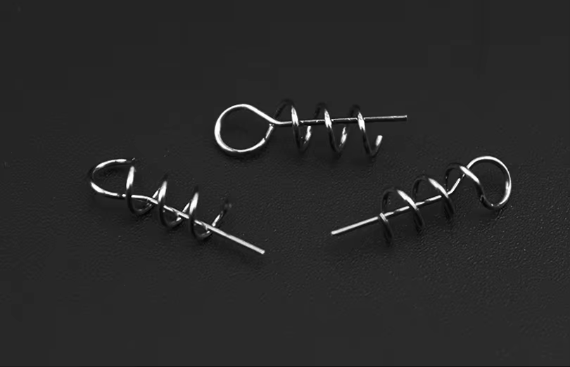 MNFT 60 ganchos de manivela rojos + 15 piezas conector de señuelo suave/juego de acero rico en carbono tamaño 1 #   2 #   1/0 #   2/0 #   3/0 #   Anzuelo de pesca con cebo de gusano suave - imagen 5