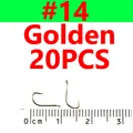 size 14 golden 20pcs