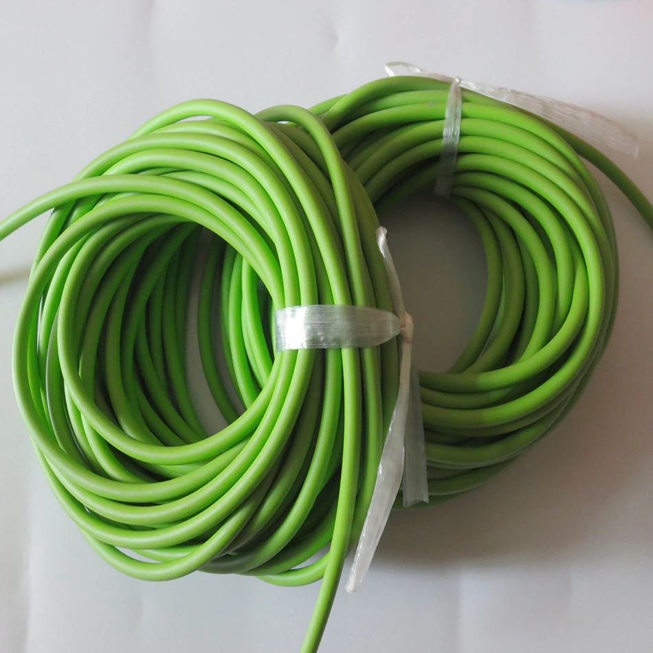 Correa de goma para tirachinas, gomas para katapulta de color verde, talla 1745 #10 metros - imagen 4