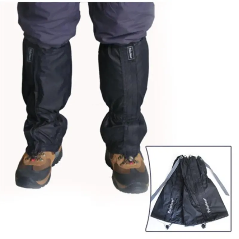 Cubrebotas-polainas de nieve para adultos, 1 par, impermeables, antiserpiente, senderismo al aire libre, caminar, escalada, caza, cubierta de pierna, novedad - imagen 3