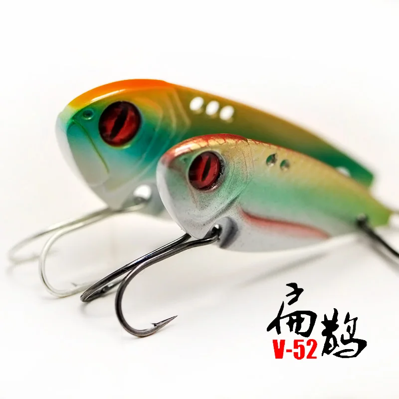 Señuelo de pesca de Metal, cebo Artificial con vibración de agua fangosa, luz UV, 6,5g/12g, calidad 8 #, nuevo - imagen 5